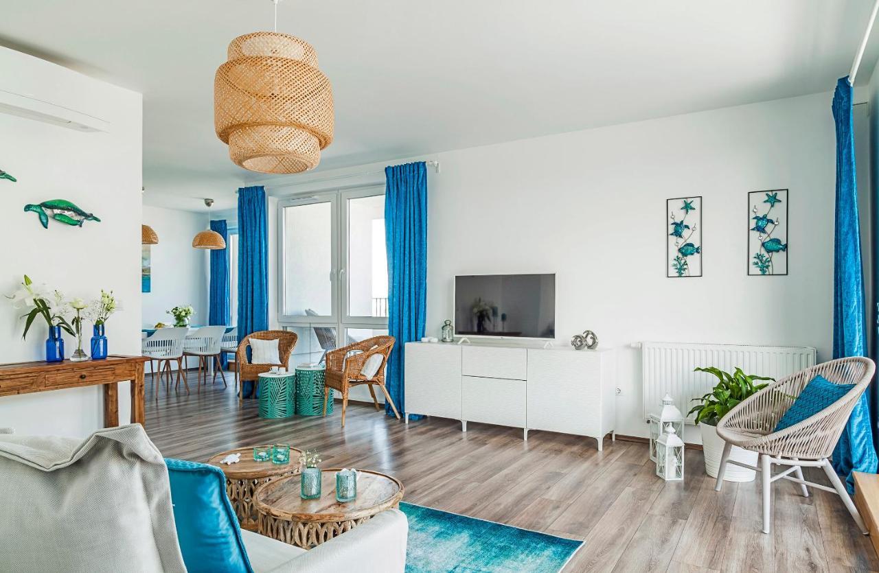 Blue Apartments Balatonlelle Bagian luar foto