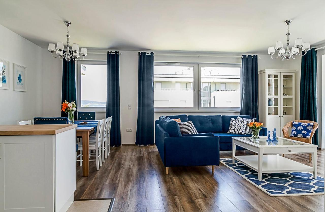 Blue Apartments Balatonlelle Bagian luar foto